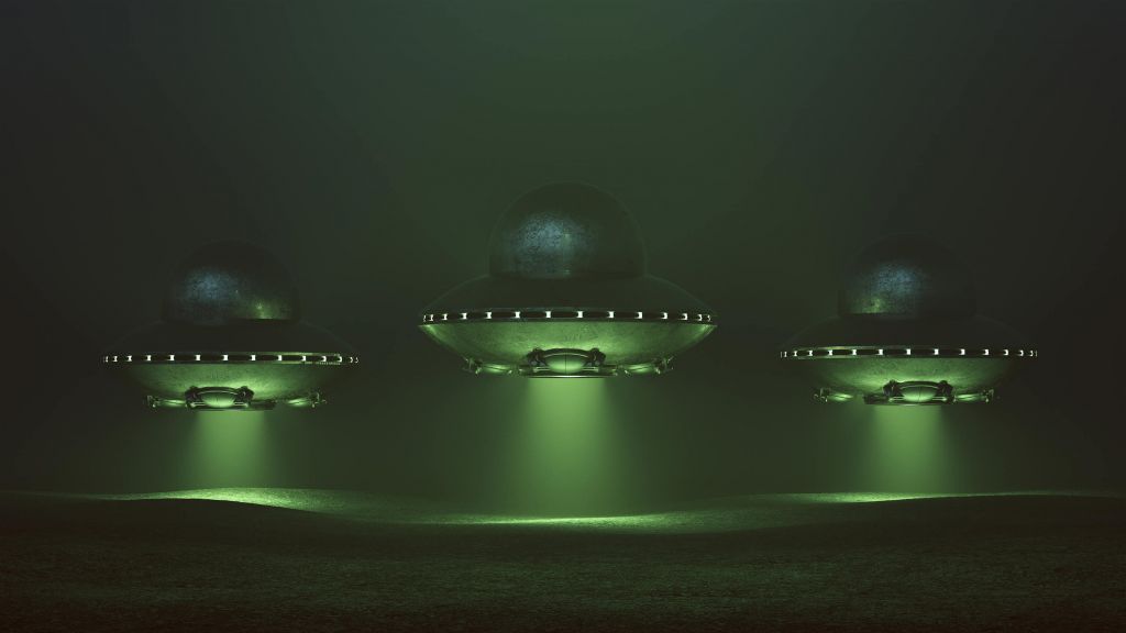 Groene ruimteschepen