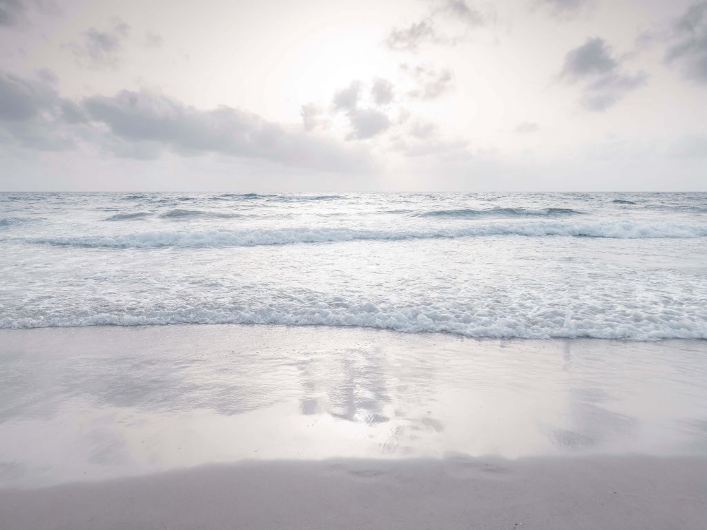 Golven bij het strand