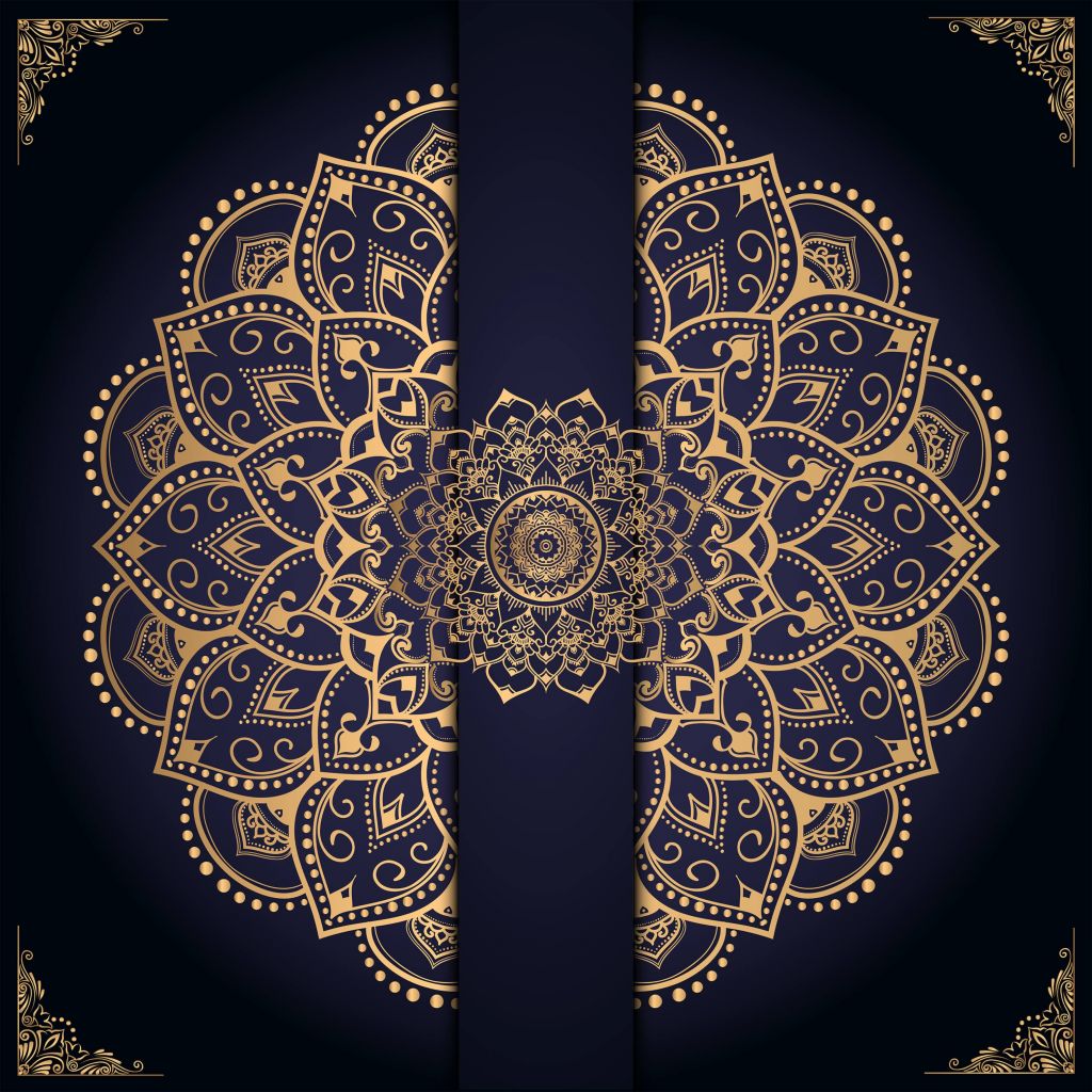 Sierlijke mandala