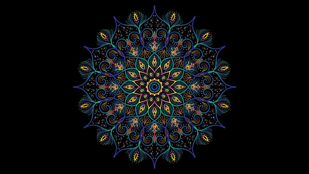 Kleurrijke mandala