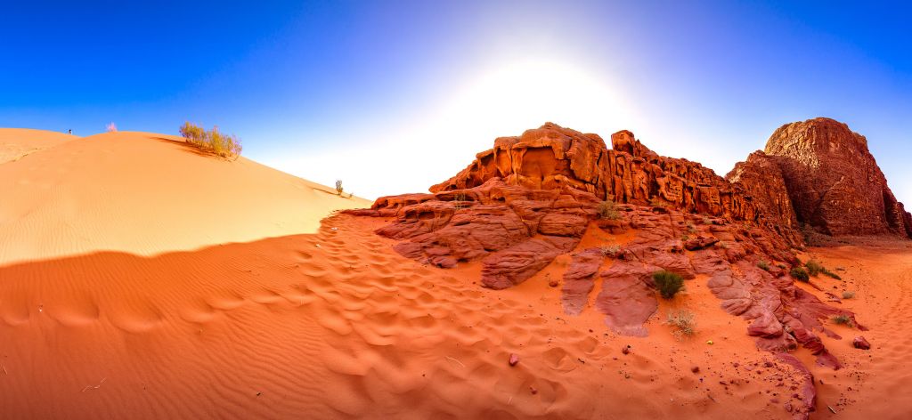 Wadi Rum woestijn