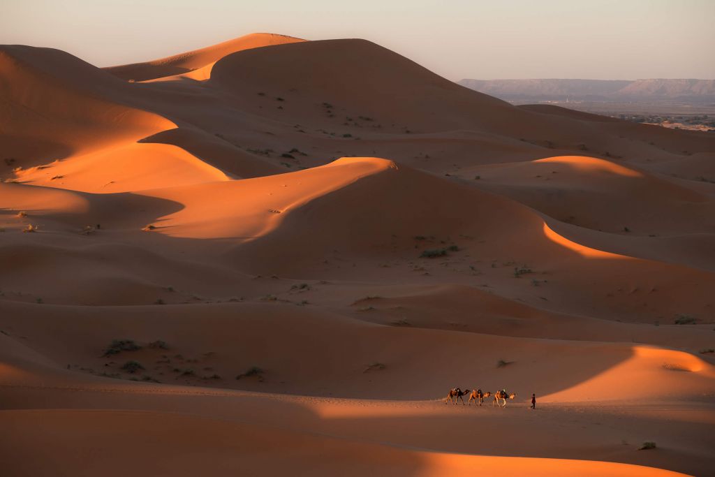 Woestijn in Marokko