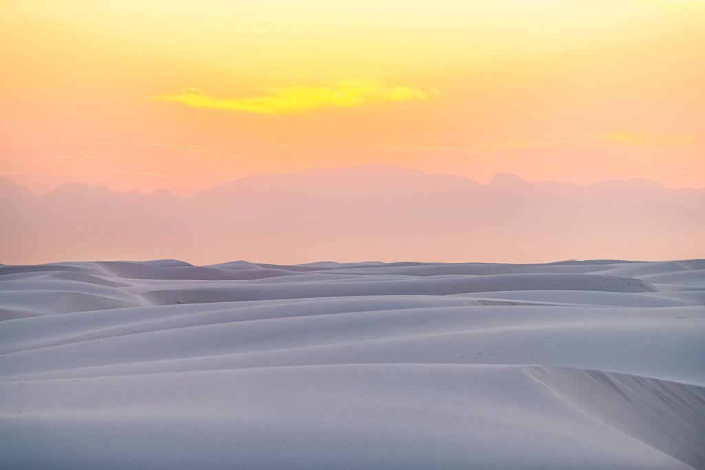 Witte zandduinen