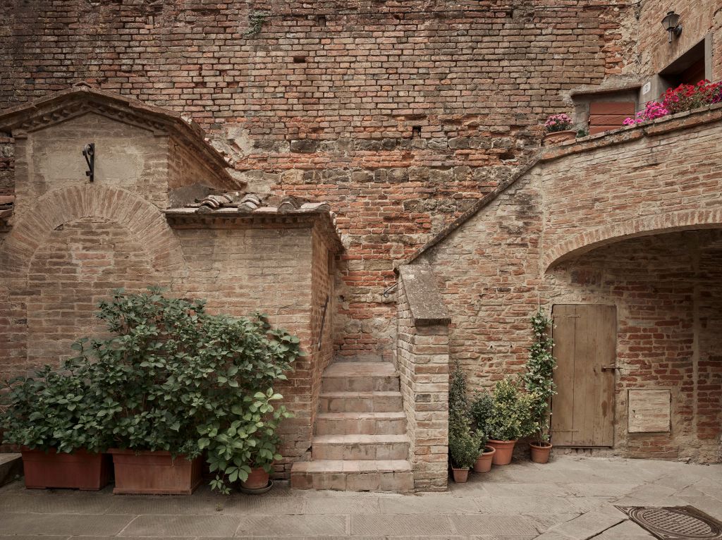 Binnenplaats in Italië