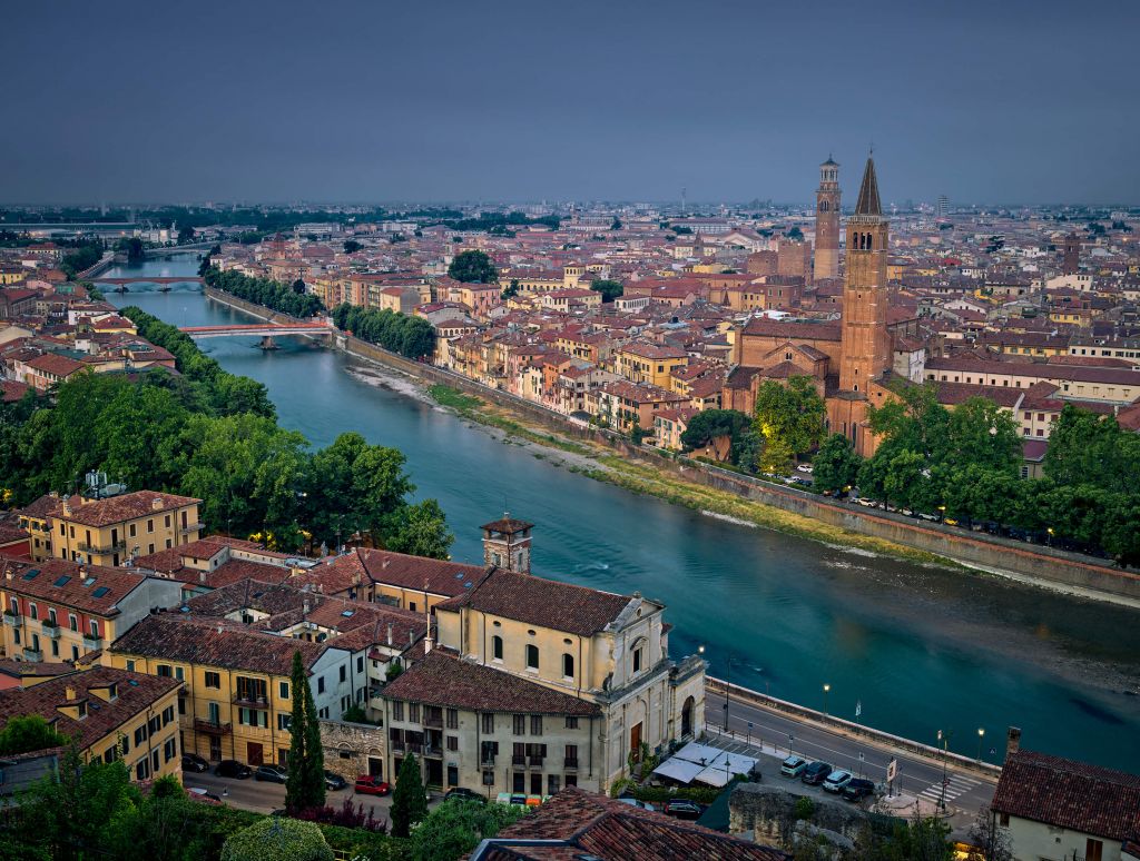 Uitzicht op Verona