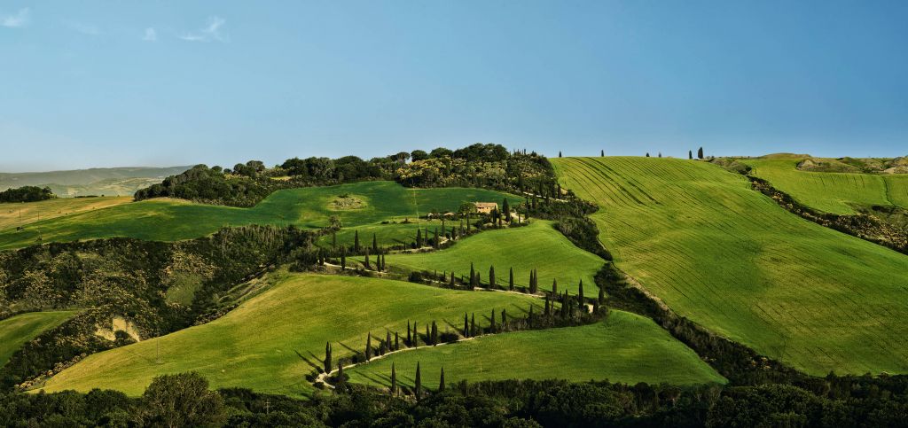 Panorama van Toscane