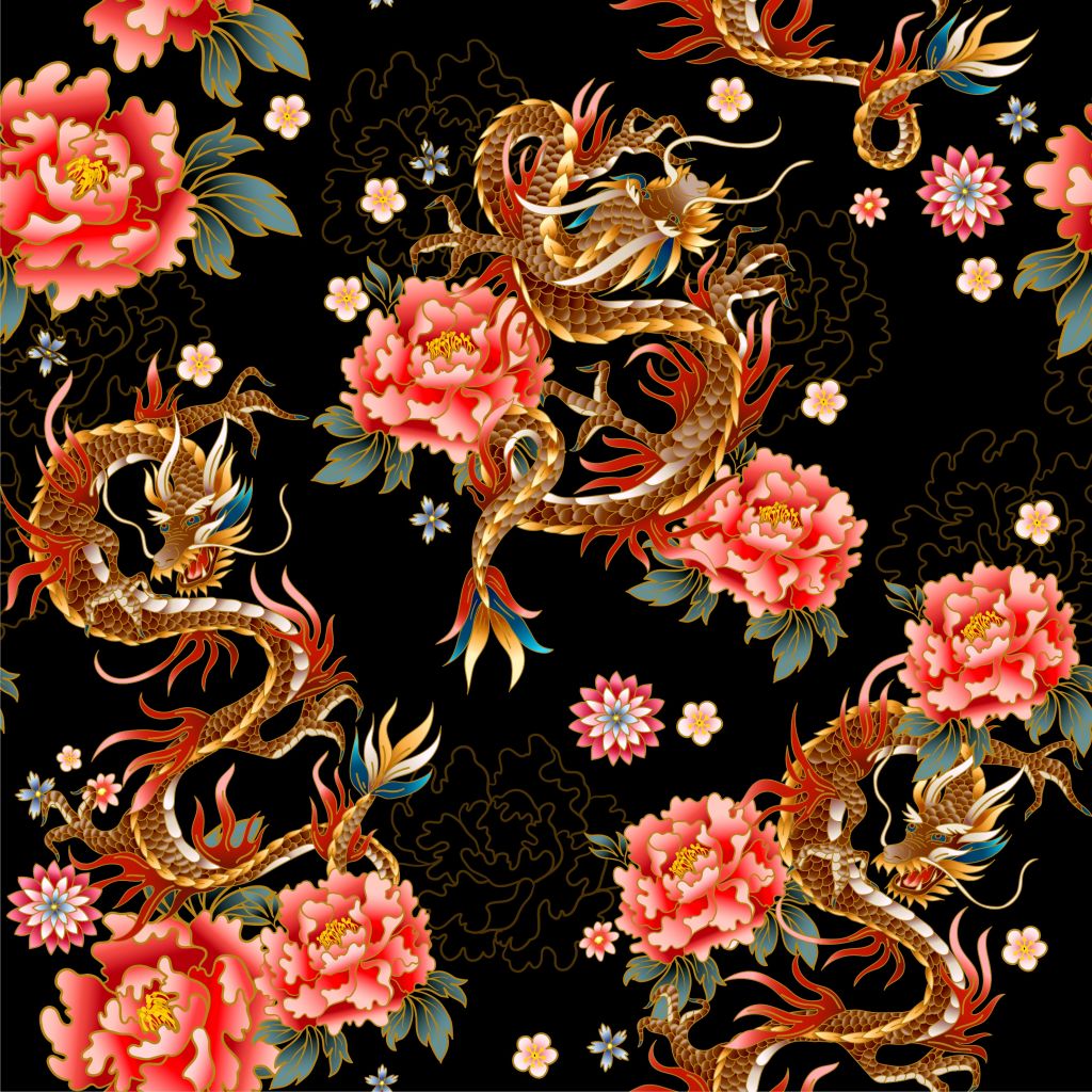 Traditionele Chinese draken