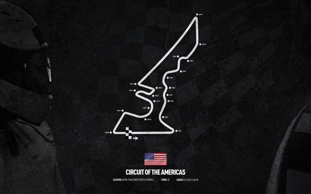 Formule 1 circuit - Circuit Of The Americas - Amerika