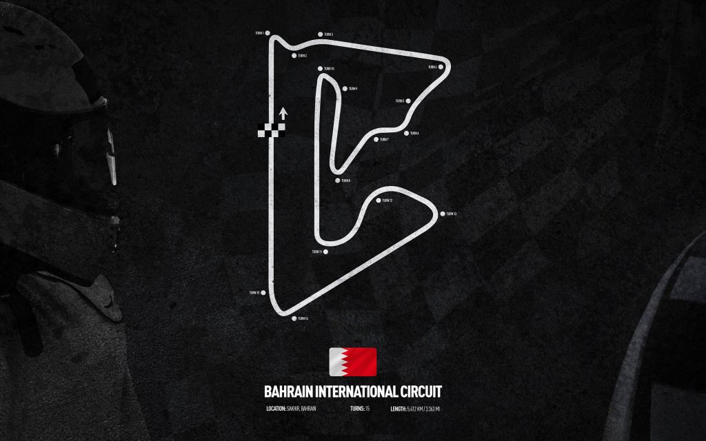 Formule 1 circuit - Bahrain International Circuit - Bahrain