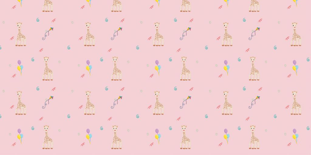Jarige Sophie la girafe® roze