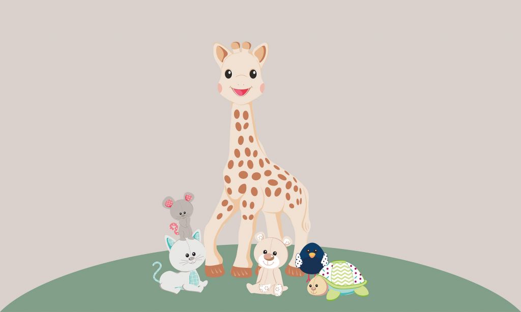 Sophie la girafe® en haar vriendjes