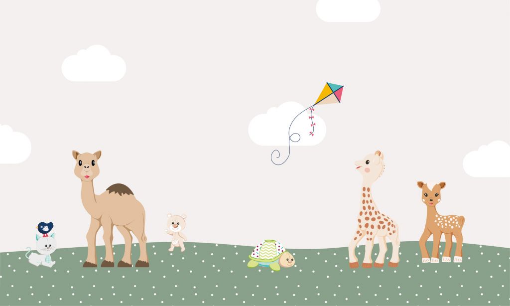 Sophie la girafe® met haar vrienden