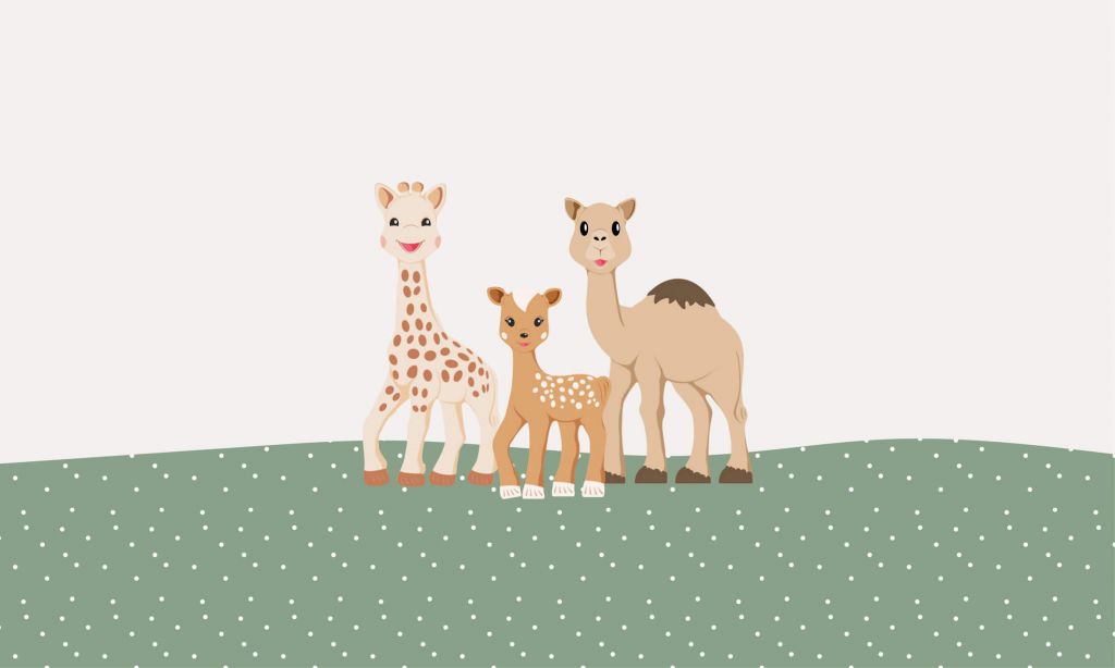 Sophie la girafe® met vrienden
