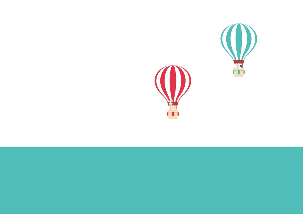 Sophie la girafe® in luchtballon