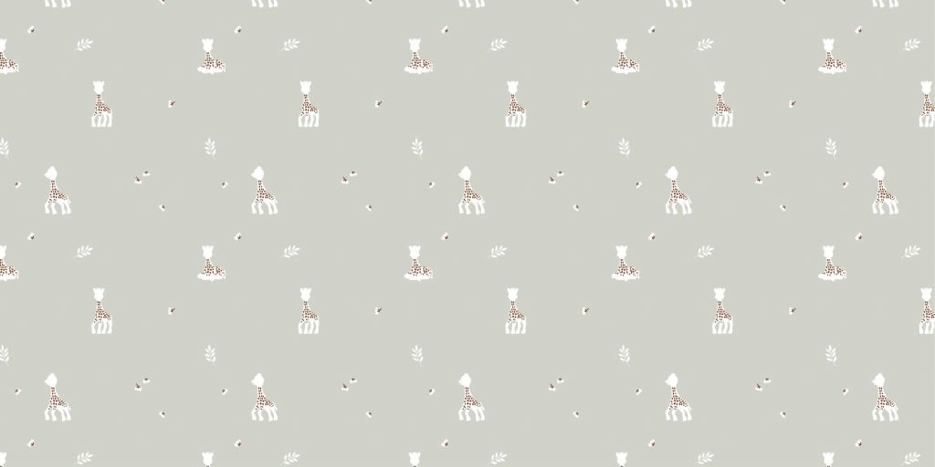 Sophie la girafe® met blaadjes