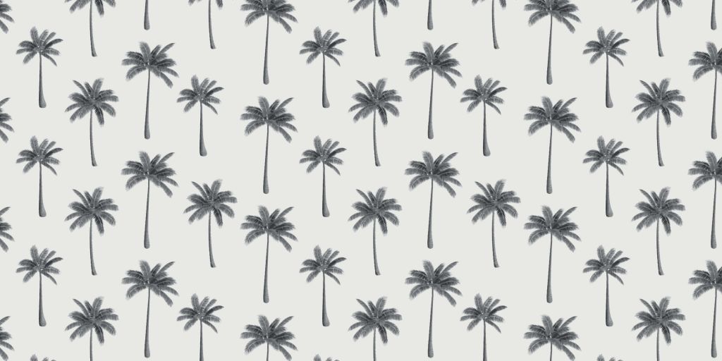 Palmbomen patroon