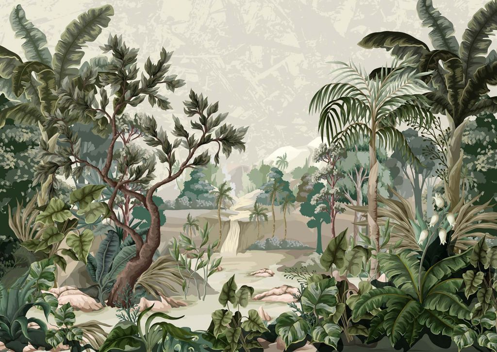 Riviertje in jungle