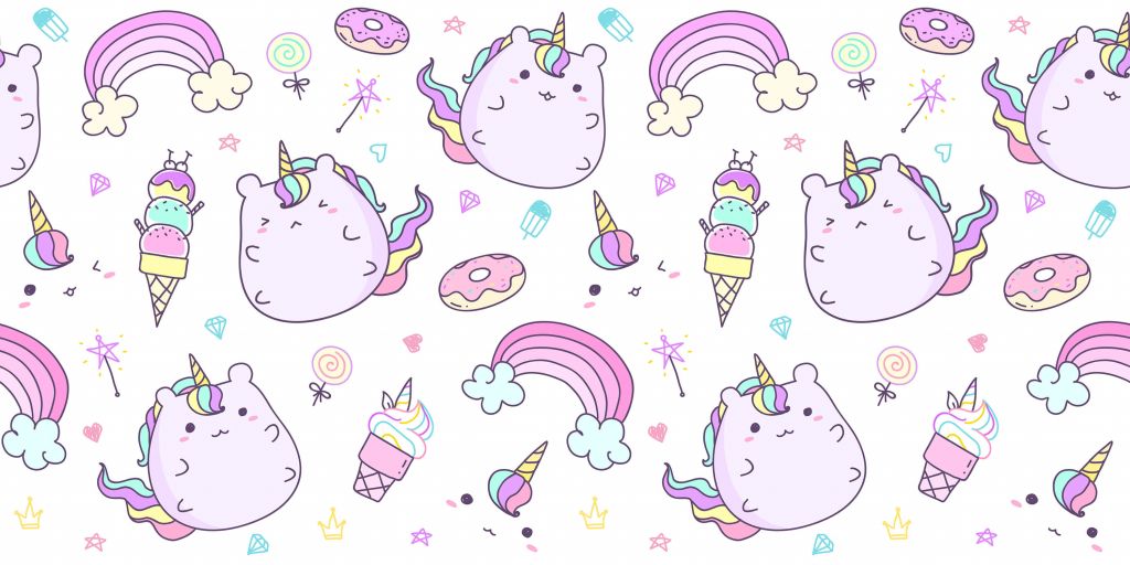 Unicorns met ijsjes