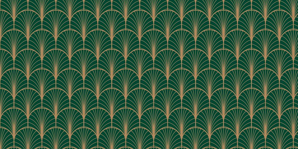 Art deco patroon