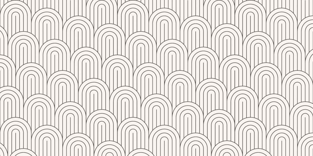 Art deco cirkels