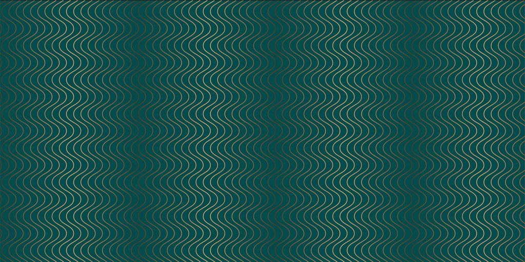 Golvend teal patroon