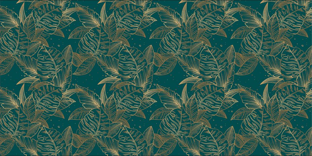 Monstera in petrol