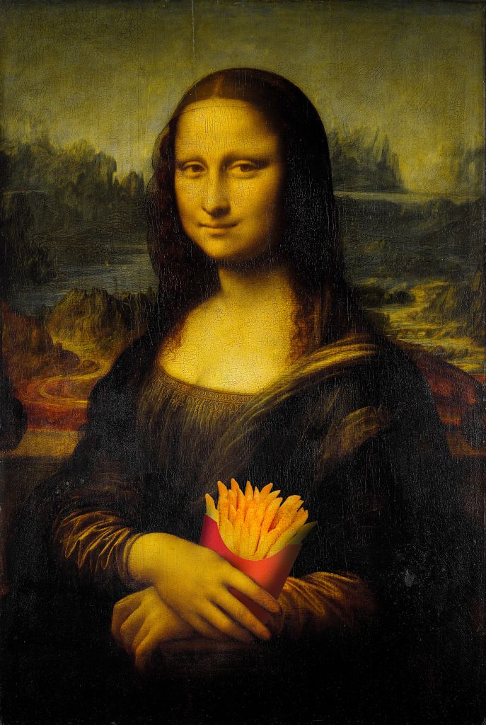 Mona Lisa met patat