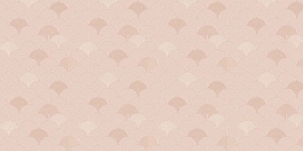 Boho Arches & Curves - terracotta peach