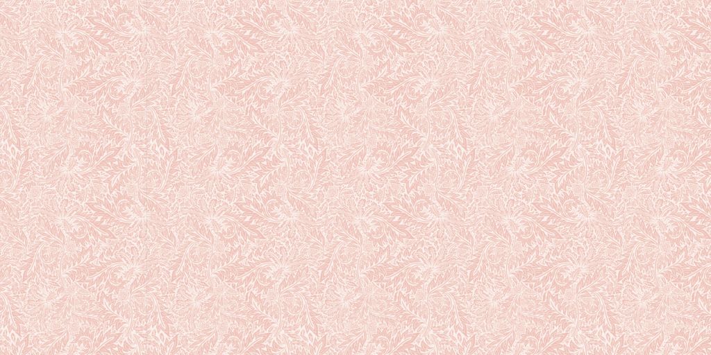 Morris Florals & Leaves - peach fuzz
