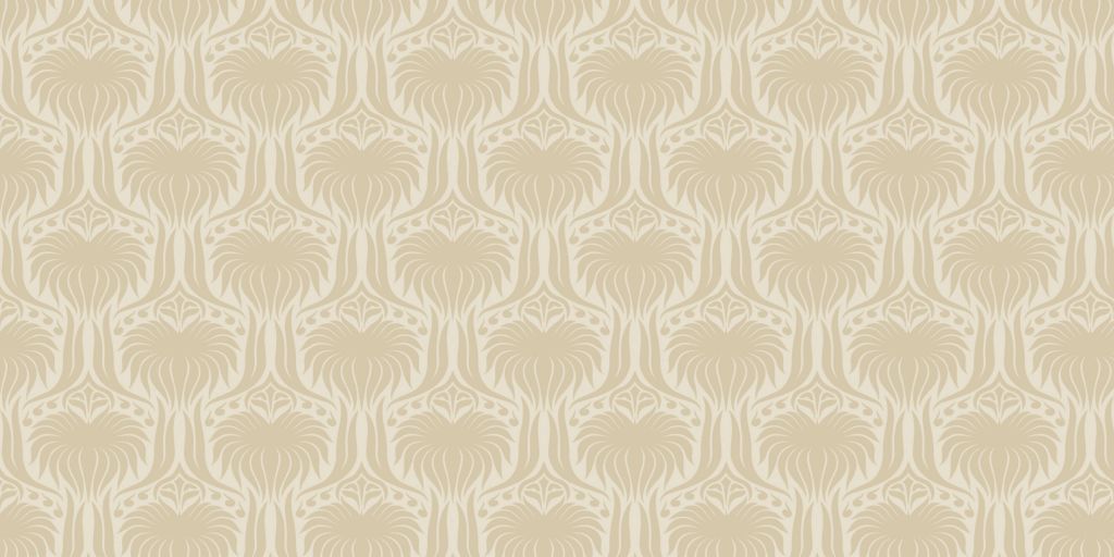 Beige Zandloper Symmetrie patroon
