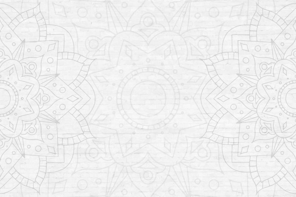 Witte Geometrische Mandala