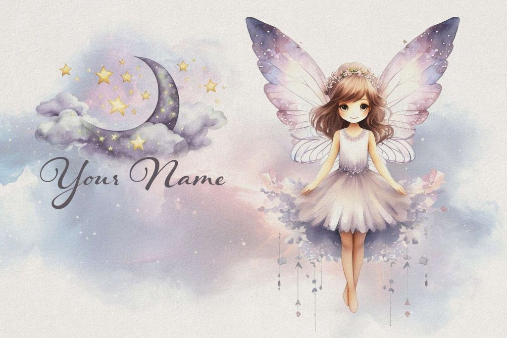 Elfje onder maan en sterren