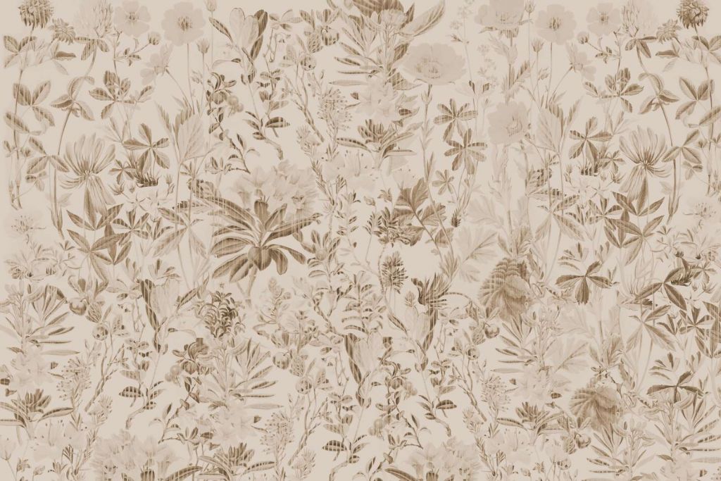 Garden Gerbarium Sepia Light