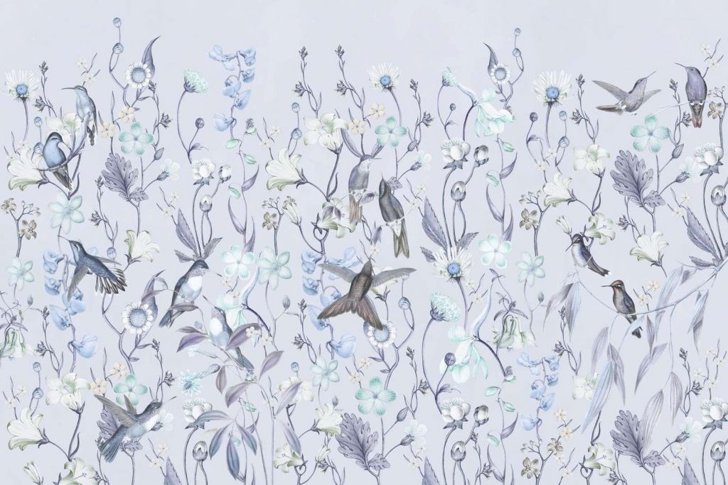 Ethereal Spring - Sky Blue Delight