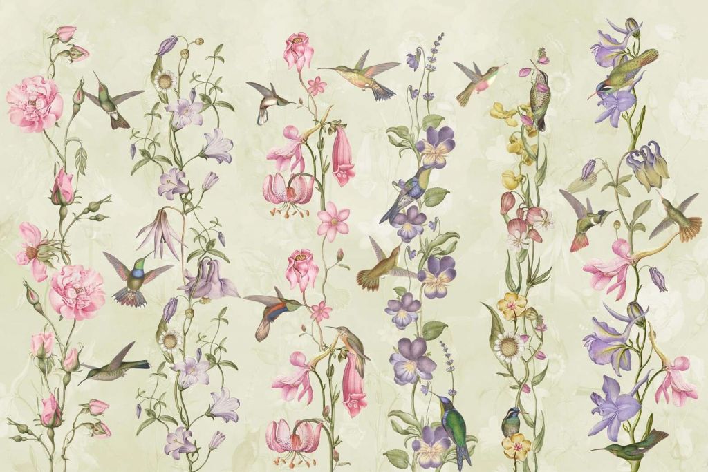 Weadow and Garden Flowers Yellow