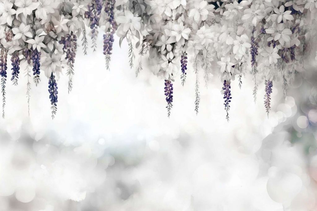 Gentle Wisteria Garden Grey