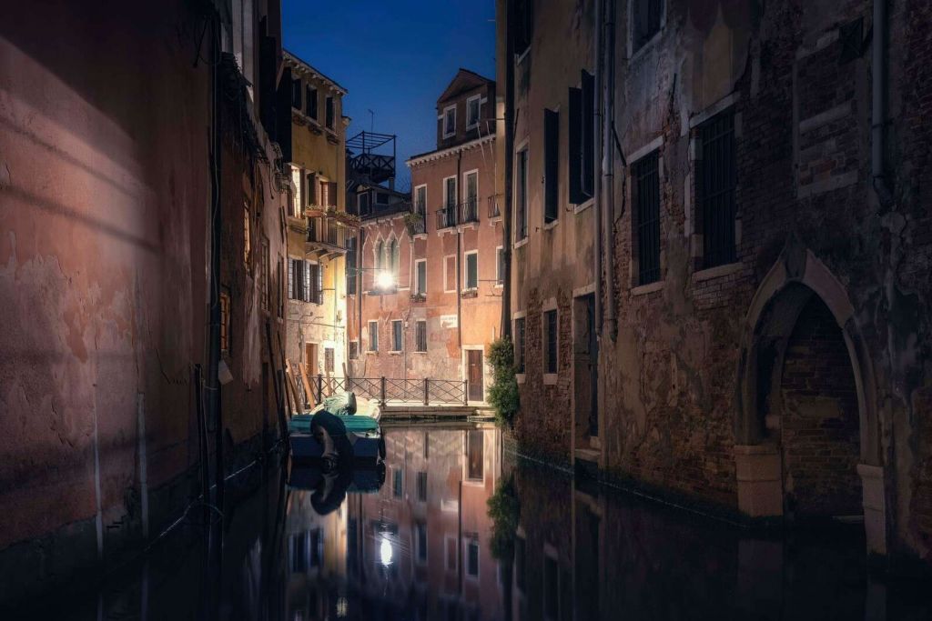Stille Gracht van Venetië