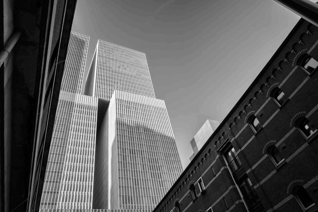 Architectonisch Contrast in Rotterdam