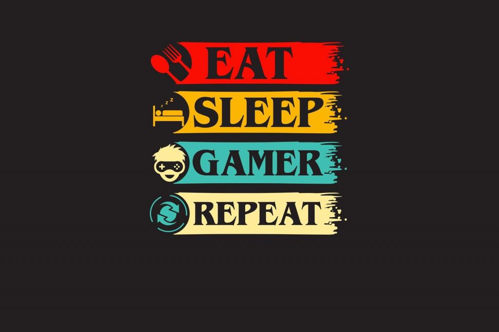 Eat Sleep Gamer Repeat