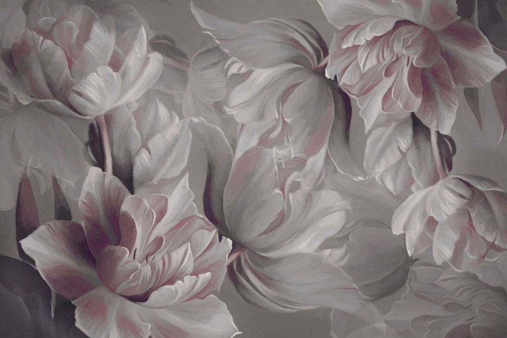 Big Tulips Grey