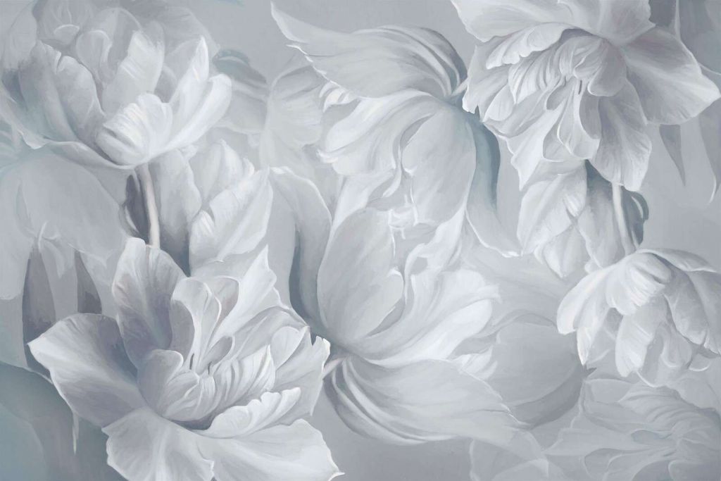 Big Tulips White
