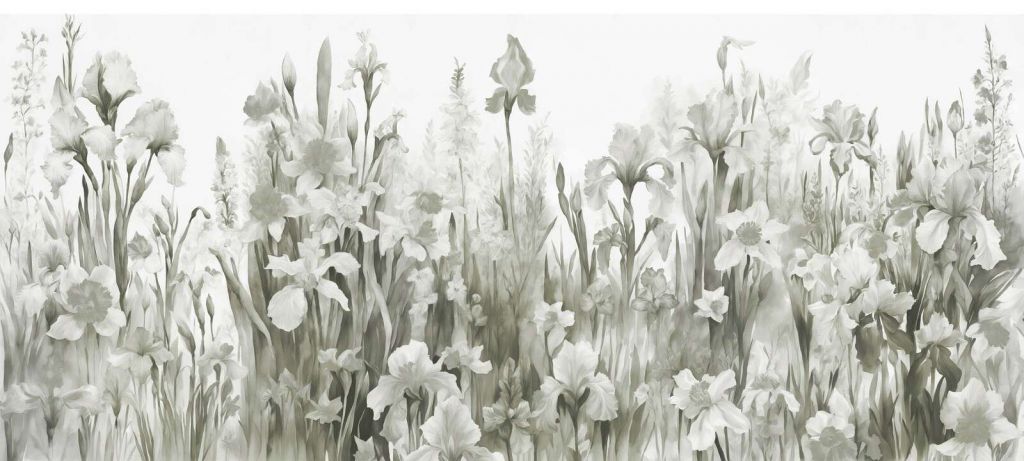 Fragrant spring - grey