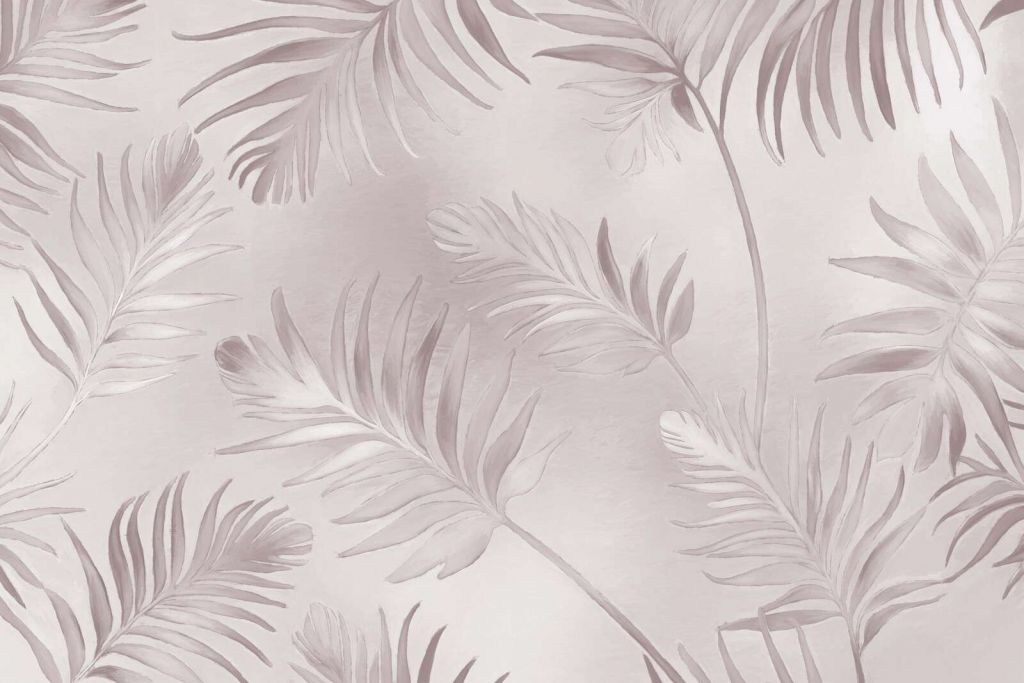Golden leaves on dark light gray