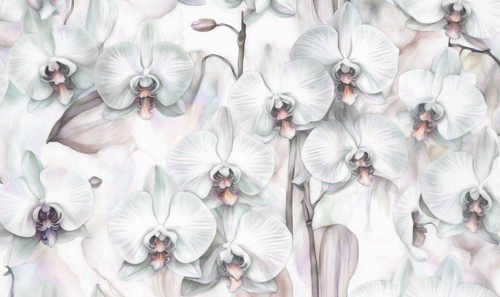 Orchids Paradise Dark Green