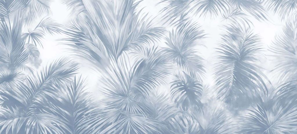 Palm Extravaganza Blue