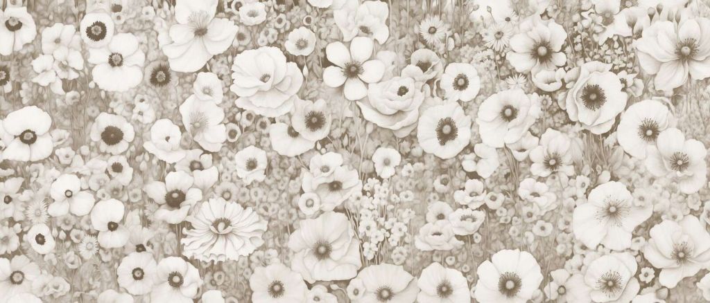 Poppy Tale Monochrome Yellow