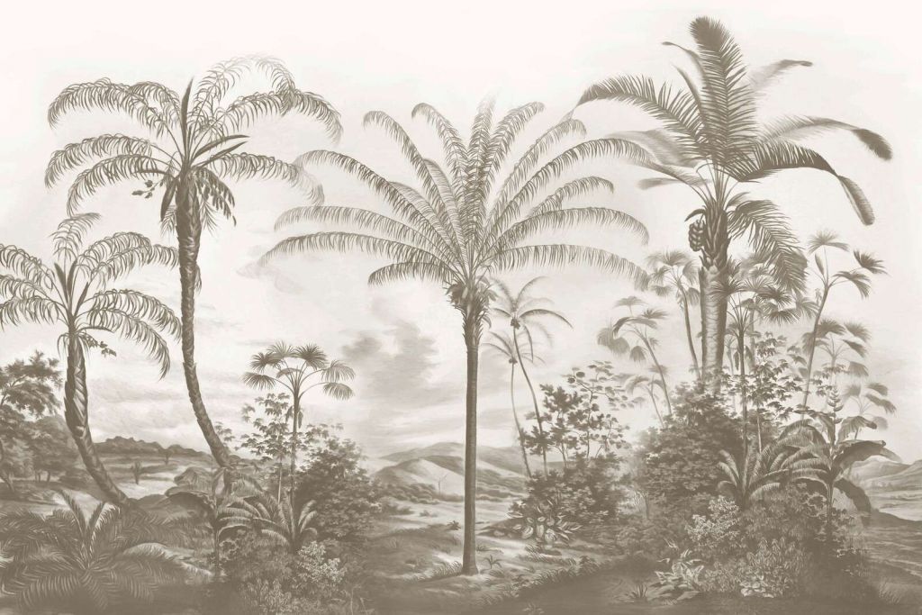 Romantic Tropics Taupe