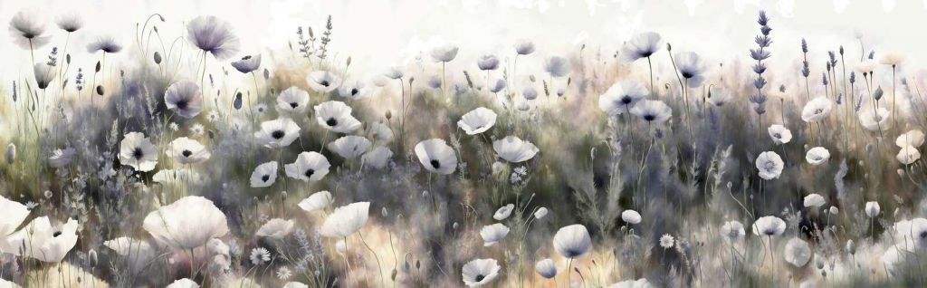 Wildflower dance - blue