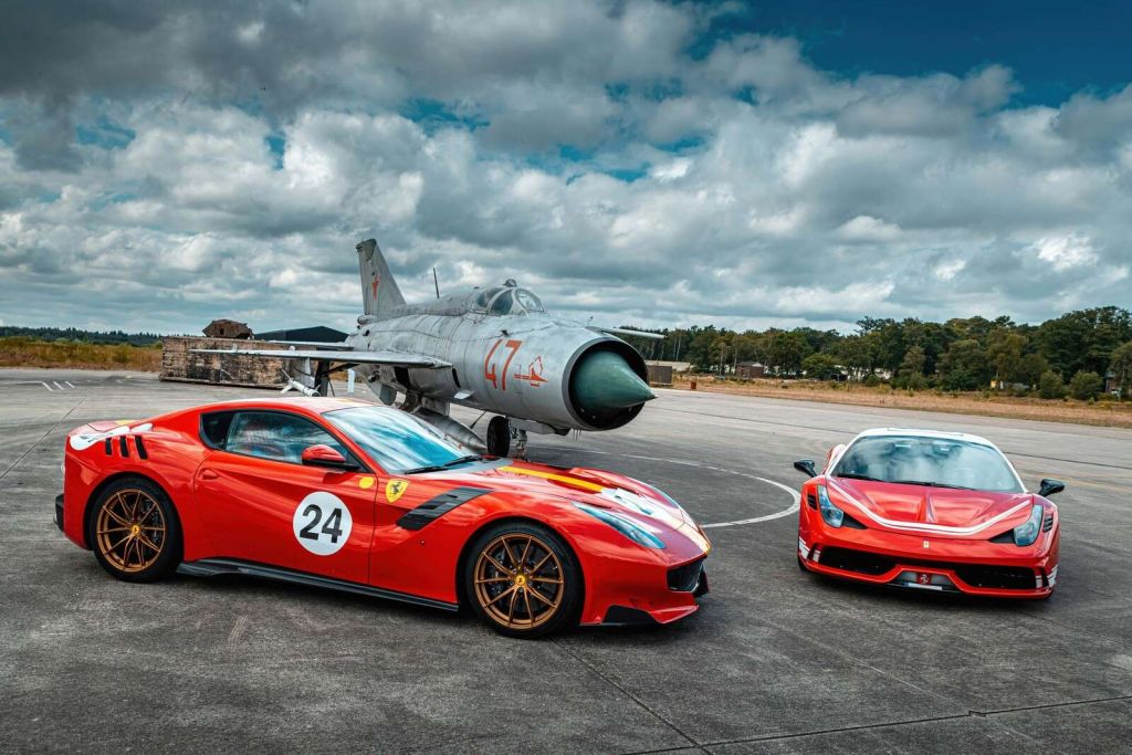 Exclusieve Ferrari’s en Mig-21