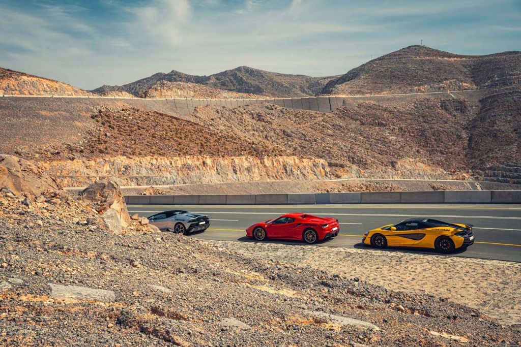Roadtrip met supercars